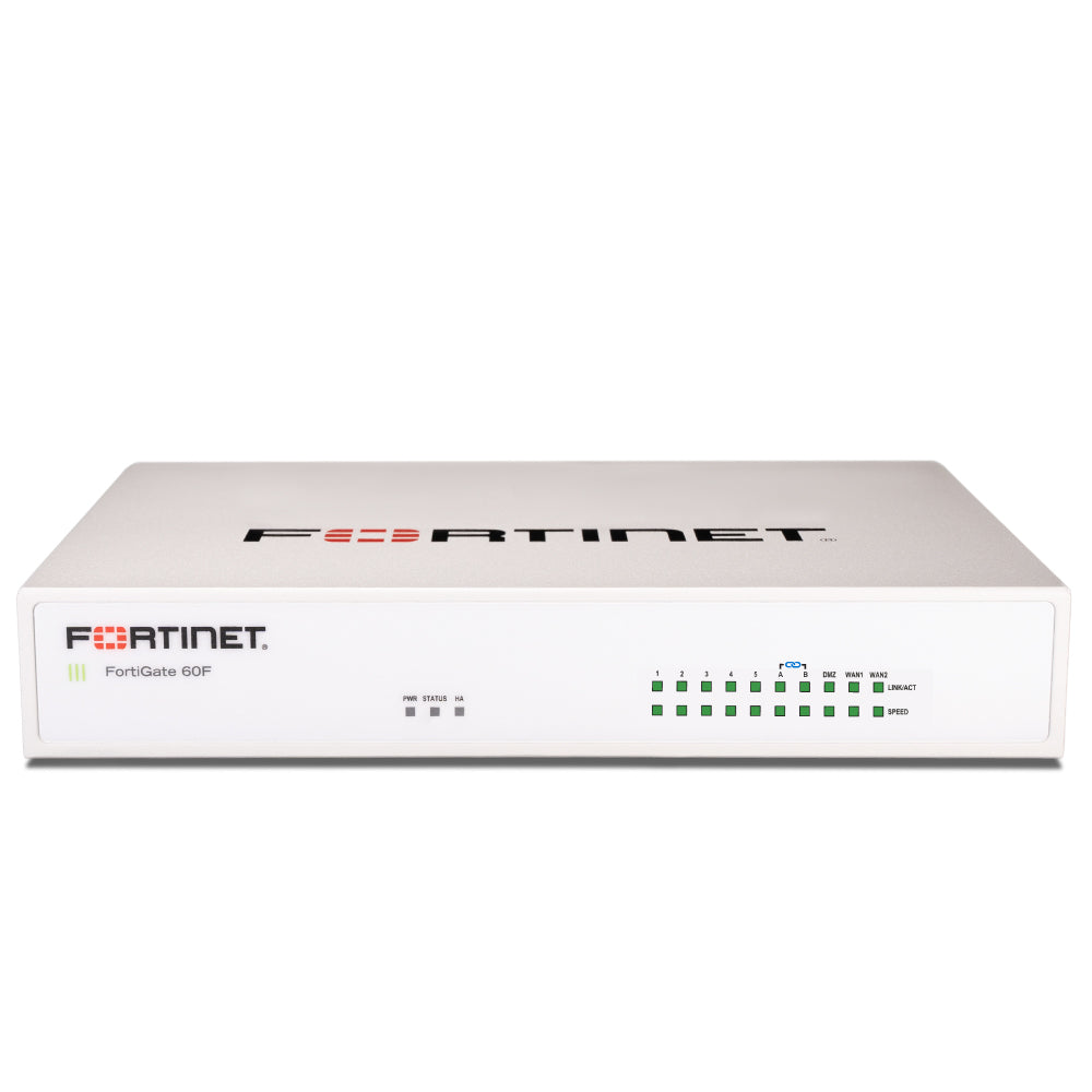 FortiGate-60F Hardware plus 3 Year 24x7 FortiCare  & FortiGuard UTP FortiGate-60F Hardware plus 3 Year 24x7 FortiCare  & FortiGuard UTP